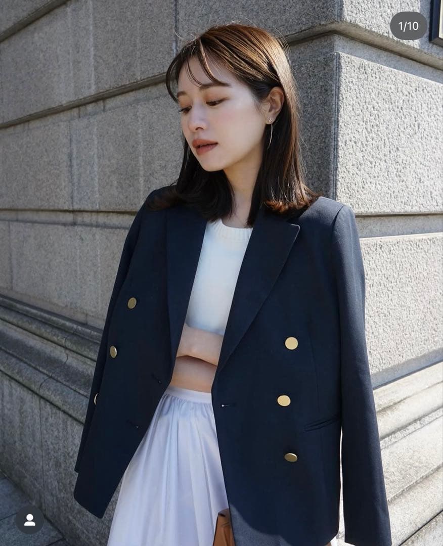 【美品】 laubeblanc Double breasted Blazer