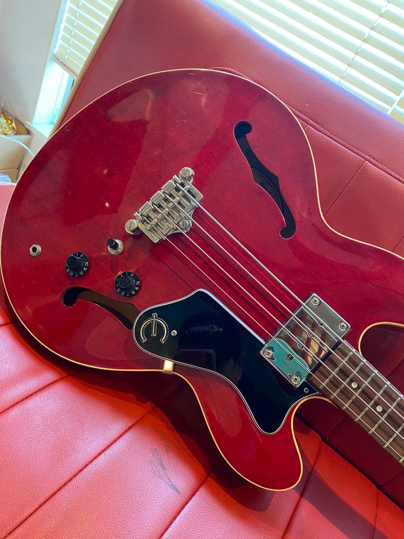 epiphone eb-2 セミアコベース　寺田楽器　日本製　オレンジラベル