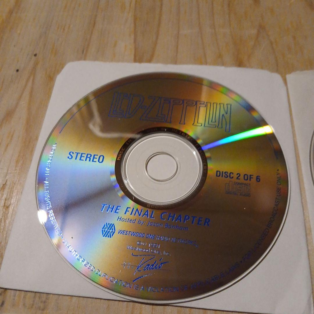 レッドツェッペリン　ラジオ放送用 THE　FINAL CHAPTER 　CD6枚