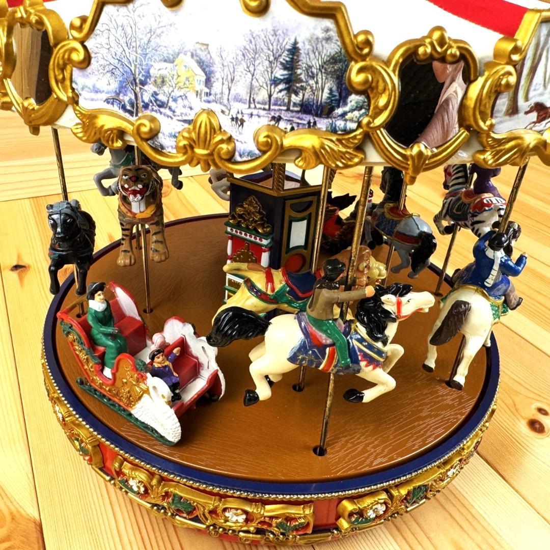 希少 ミスタークリスマス メリーゴーランド 30曲入り オルゴール