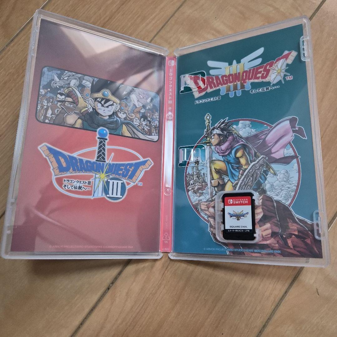 ドラゴンクエストIII ソフト 公式ガイドブック 封入特典未使用 Switch