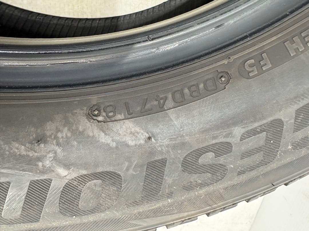 富山県☆ブリヂストン BRIZZAK DM-V2 225/65R17 バリ9分山
