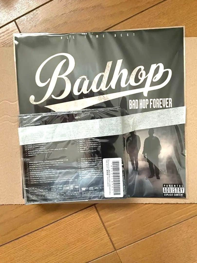 値下げ中　新品BADHOP ALLTIMEBEST メガジャケ付アルバム&MV