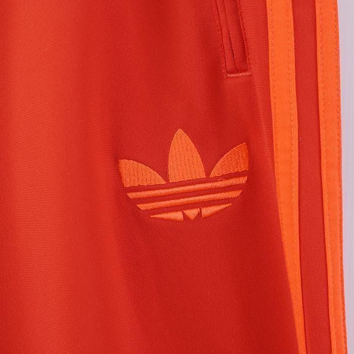 adidas アディダス トラックパンツ 刺繍 XS 赤 オレンジ 12735