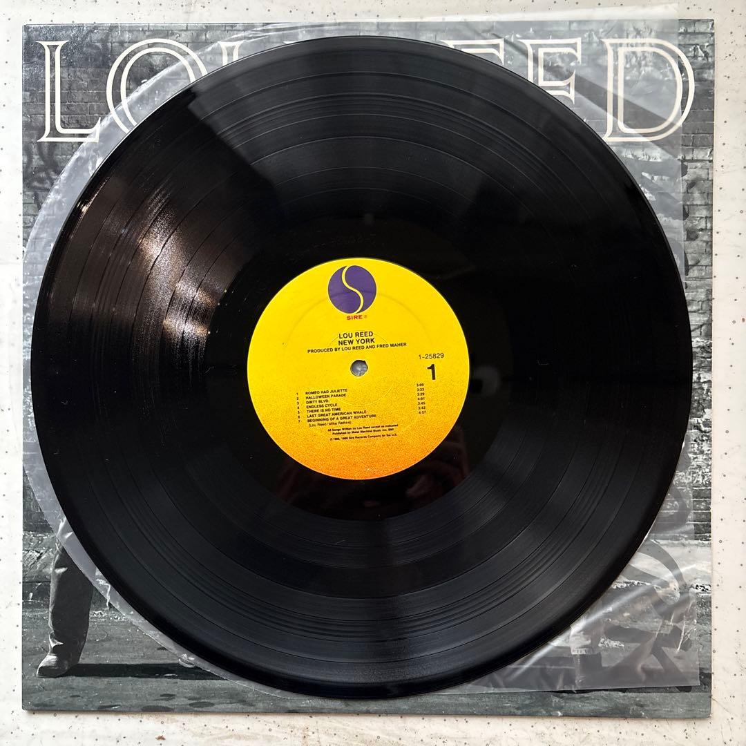 Lou Reed / New York USオリジナル盤 LP 1989年