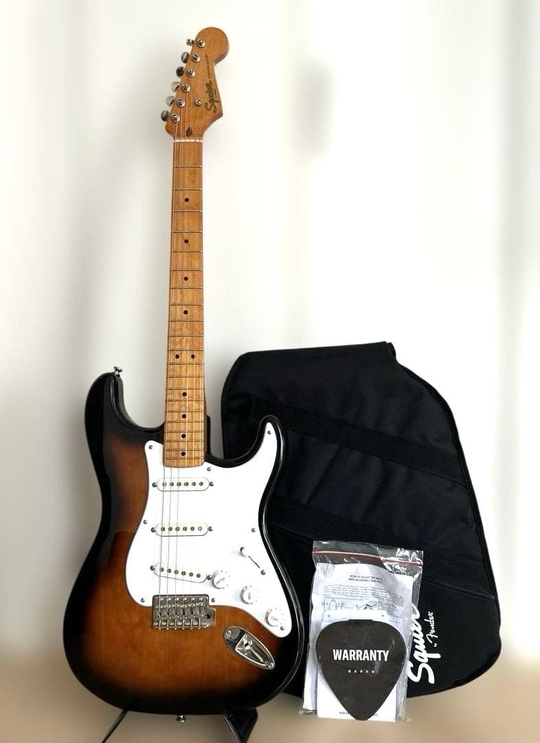 【美品】2021年製 Squier CV50s Strat