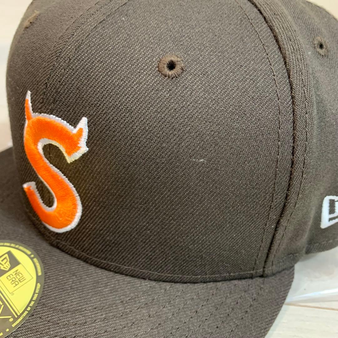 Supreme S Logo New Era \"Brown\" デビル　ツノ