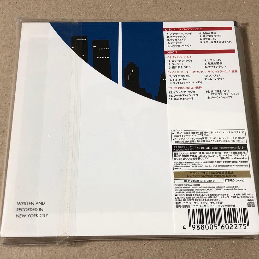 2CD 紙ジャケット SHM-CD ジョー・ジャクソン ナイト・アンド・デイ