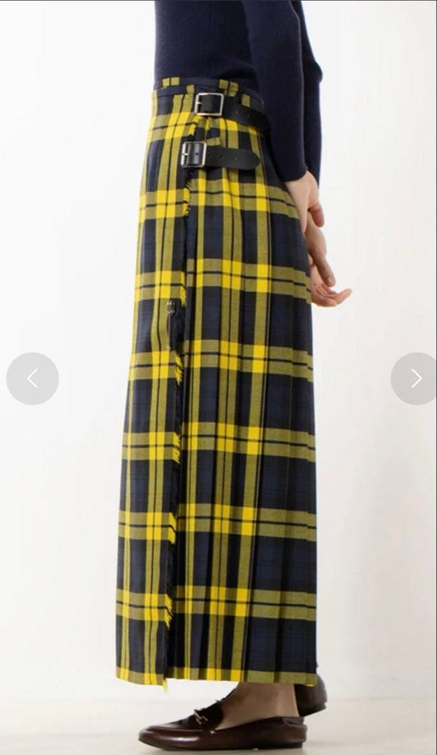 O'NEIL OF DUBLIN/オニールオブダブリン　ラップスカート 美品
