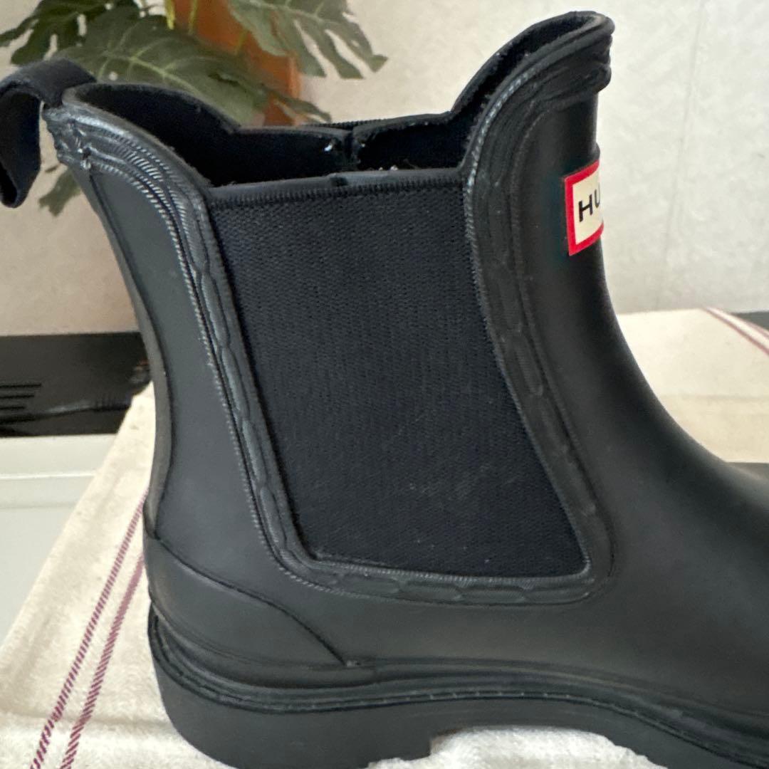 みなすけ様　HUNTER コマンドチェルシーブーツ　UK5（24㎝）サイドゴア