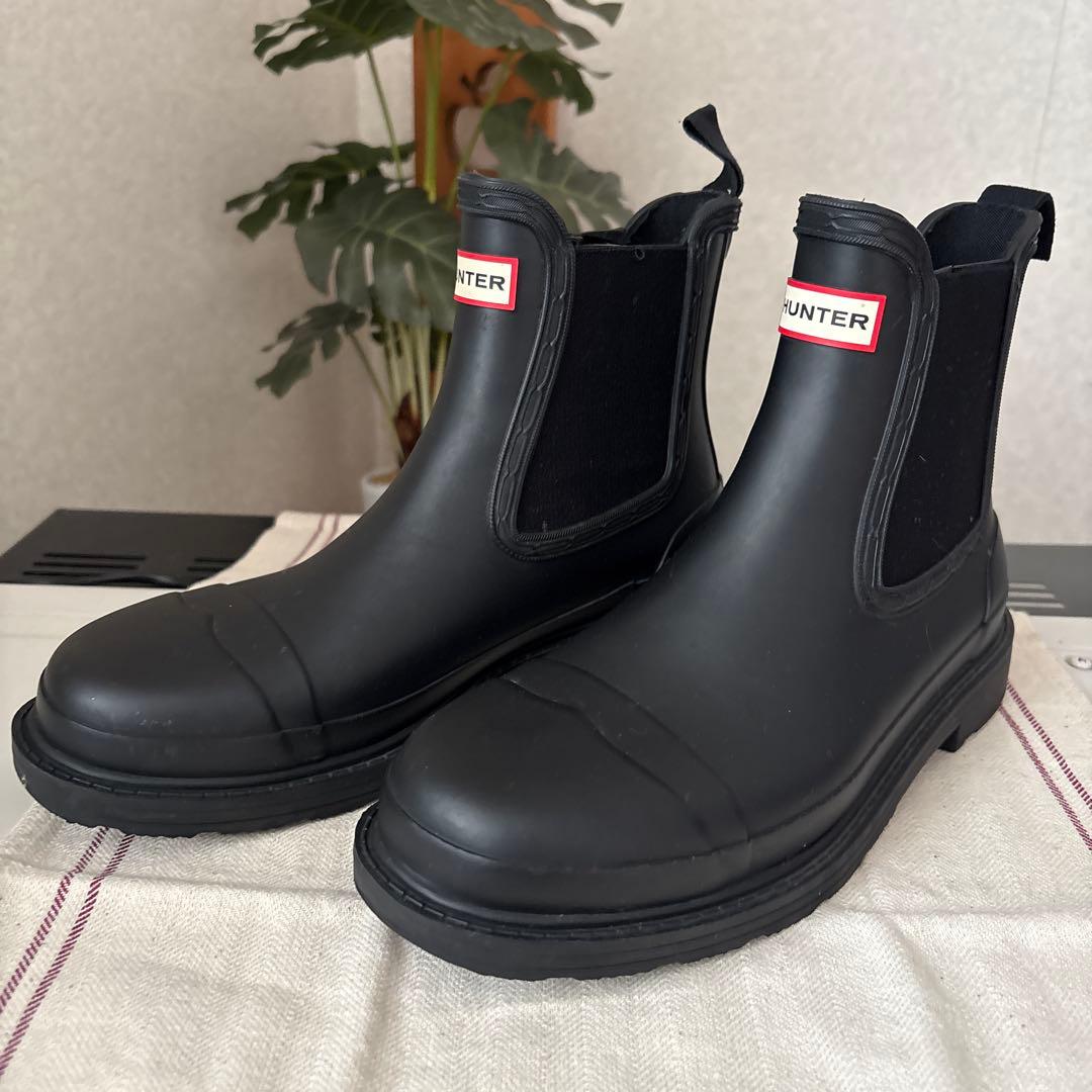 みなすけ様　HUNTER コマンドチェルシーブーツ　UK5（24㎝）サイドゴア