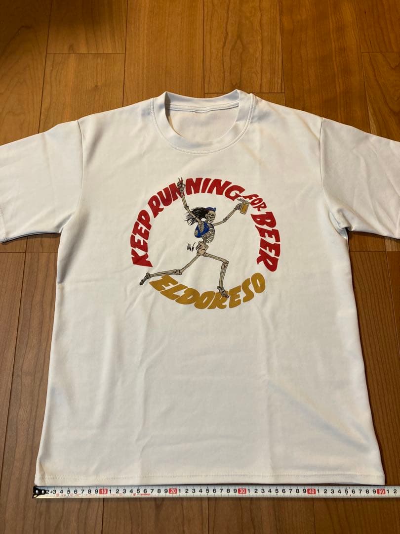 Keep Running for Beer ELDORESO 限定Tシャツ　Ｌ