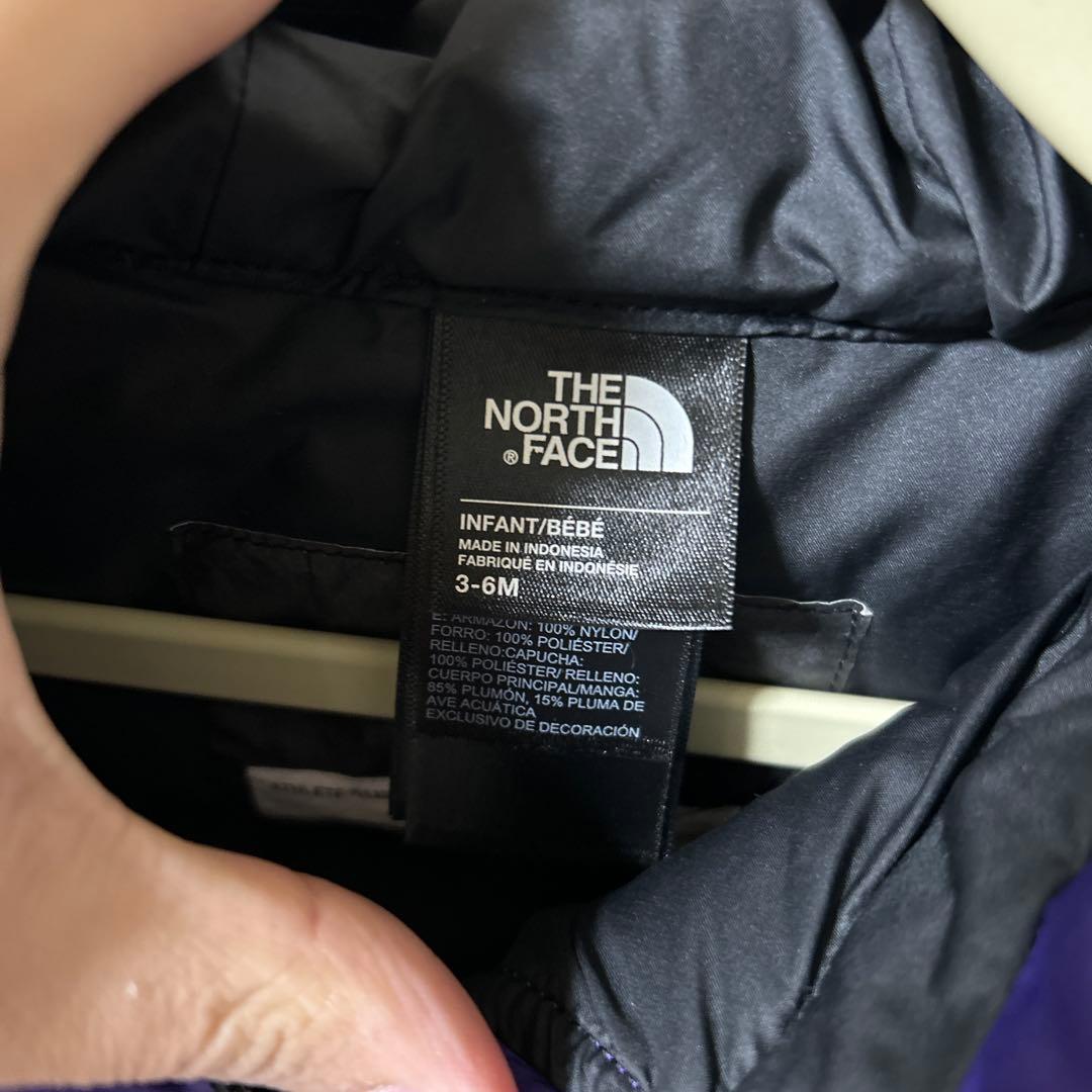 か*う様 THE NORTH FACE フード付きジャンプスーツ 3-6ヶ月
