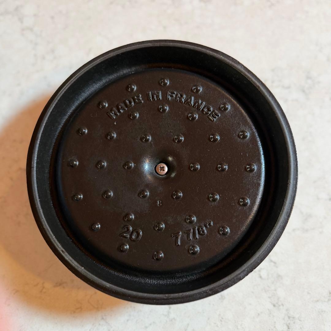 ストウブ STAUB ピコ・ココット ラウンド 20cm グレー