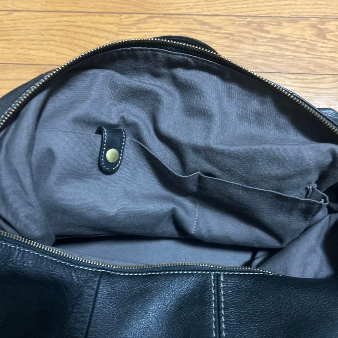 土屋鞄　ボストンバック　黒