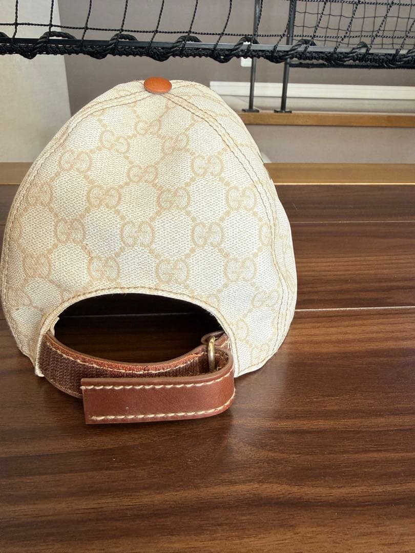 Gucci GGパターン ホワイトキャップ