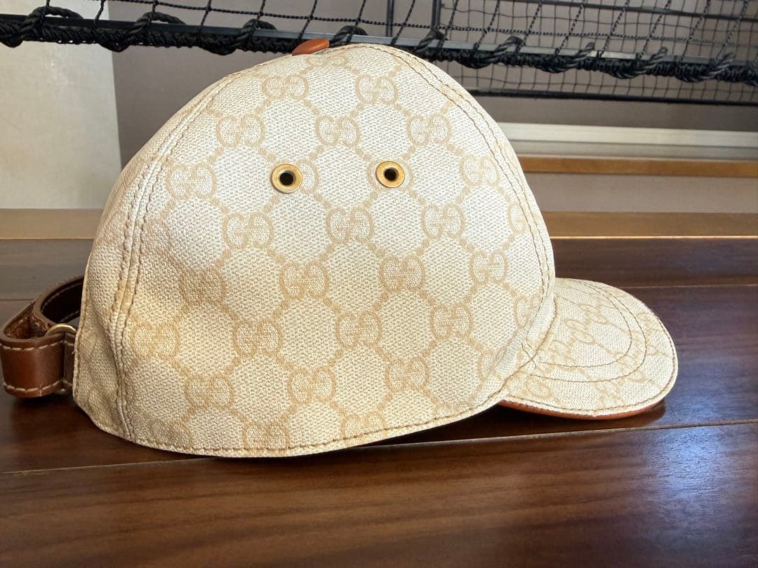 Gucci GGパターン ホワイトキャップ