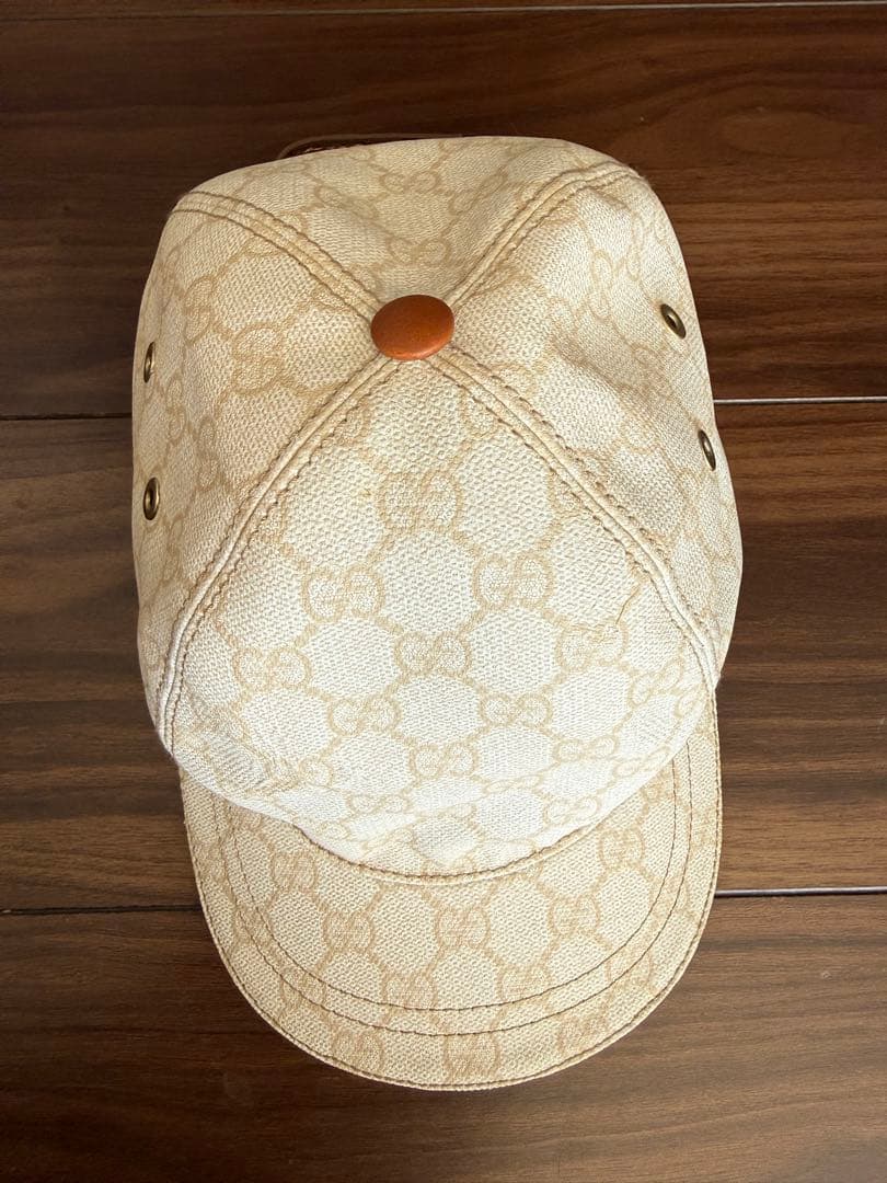 Gucci GGパターン ホワイトキャップ