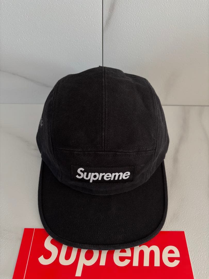 25SS Supreme Ventile Camp Cap ブラック キャップ