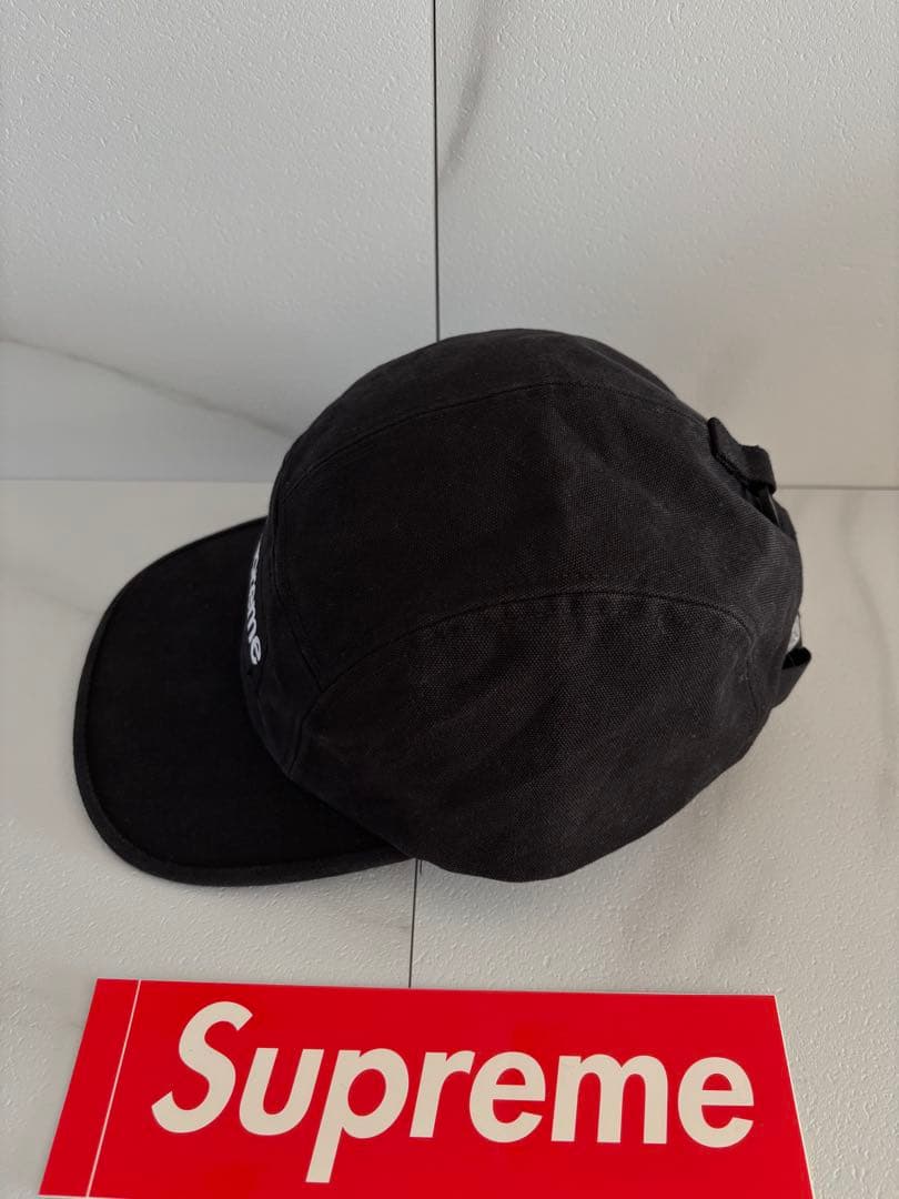 25SS Supreme Ventile Camp Cap ブラック キャップ