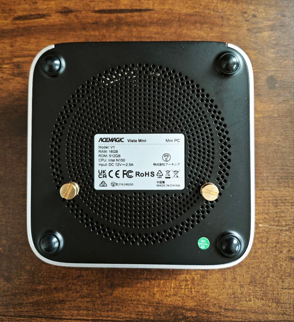 ACEMAGIC Vista Mini V1 ミニPC