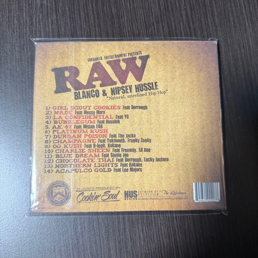洋楽 Blanco & Nipsey Hussle - Raw CD
