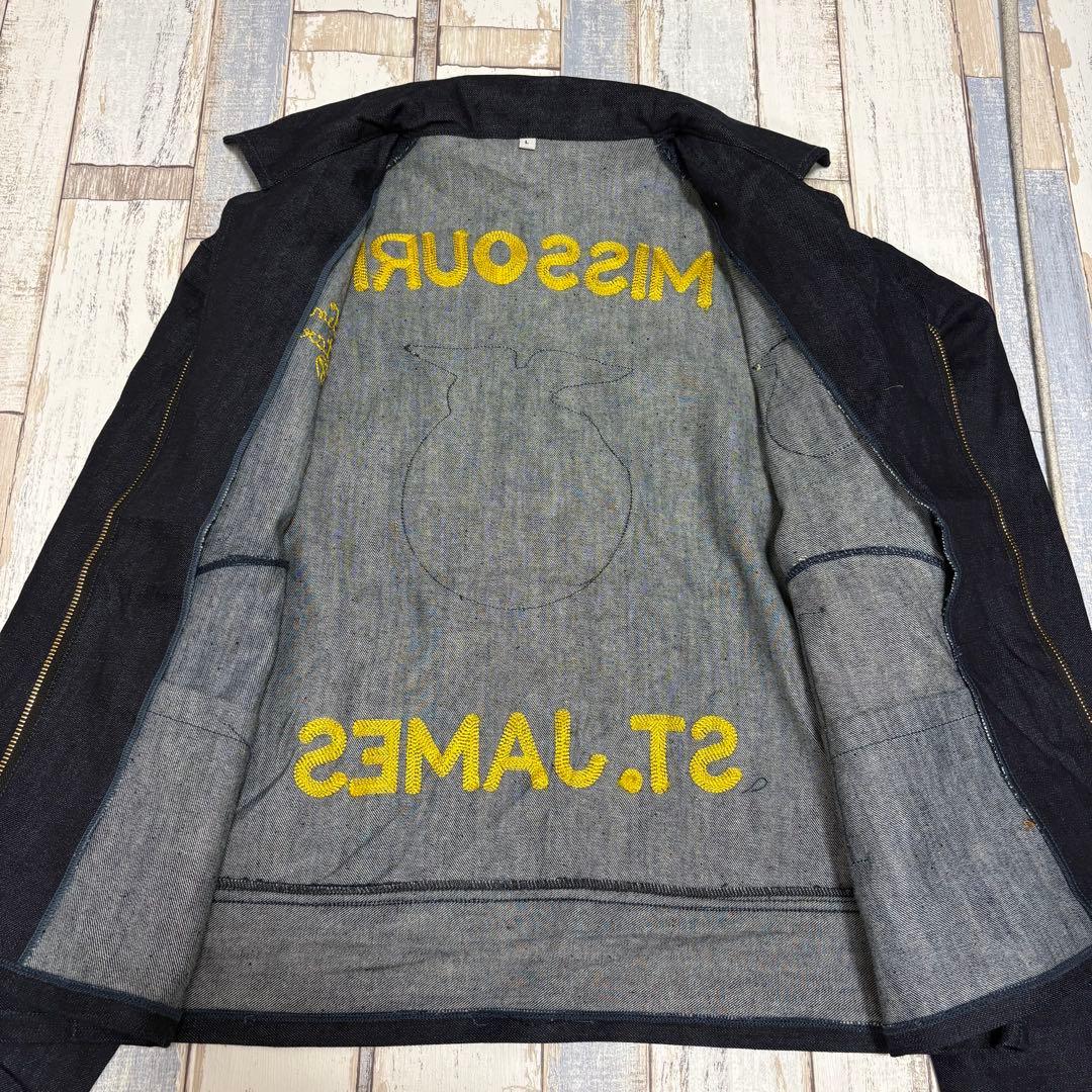 美品 FFA ffa ジャケット リプロダクトモデル ジーンズ生地 Lサイズ