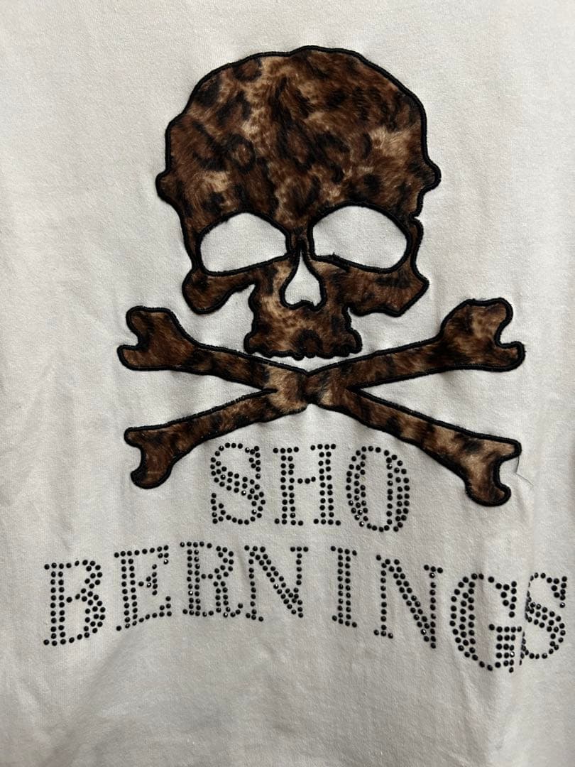 Bernings Sho 豹柄 ドクロ ロンT Y2K グランジ お兄系 V系