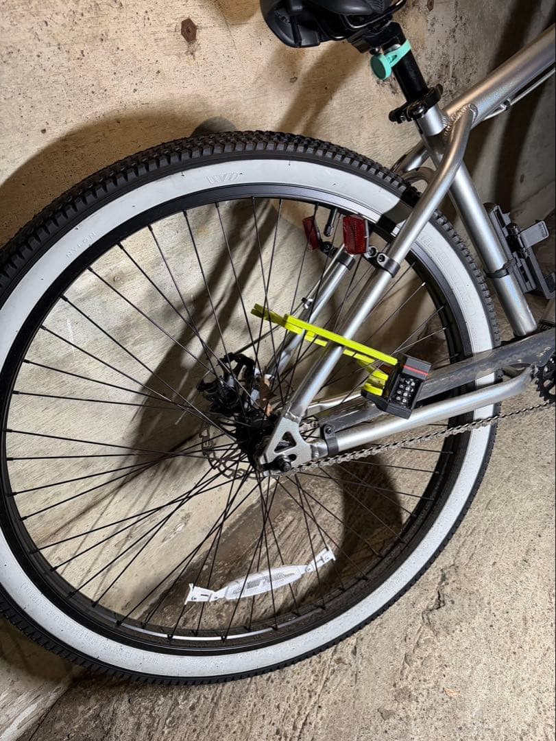 【29インチ BMX】Mon クルーザー BMX 自転車 シルバー