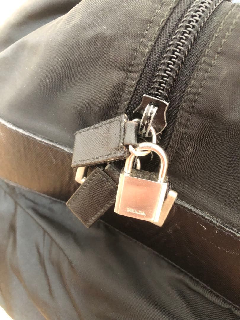 PRADA プラダ★ボストンバッグ★本物・中古・訳有特価