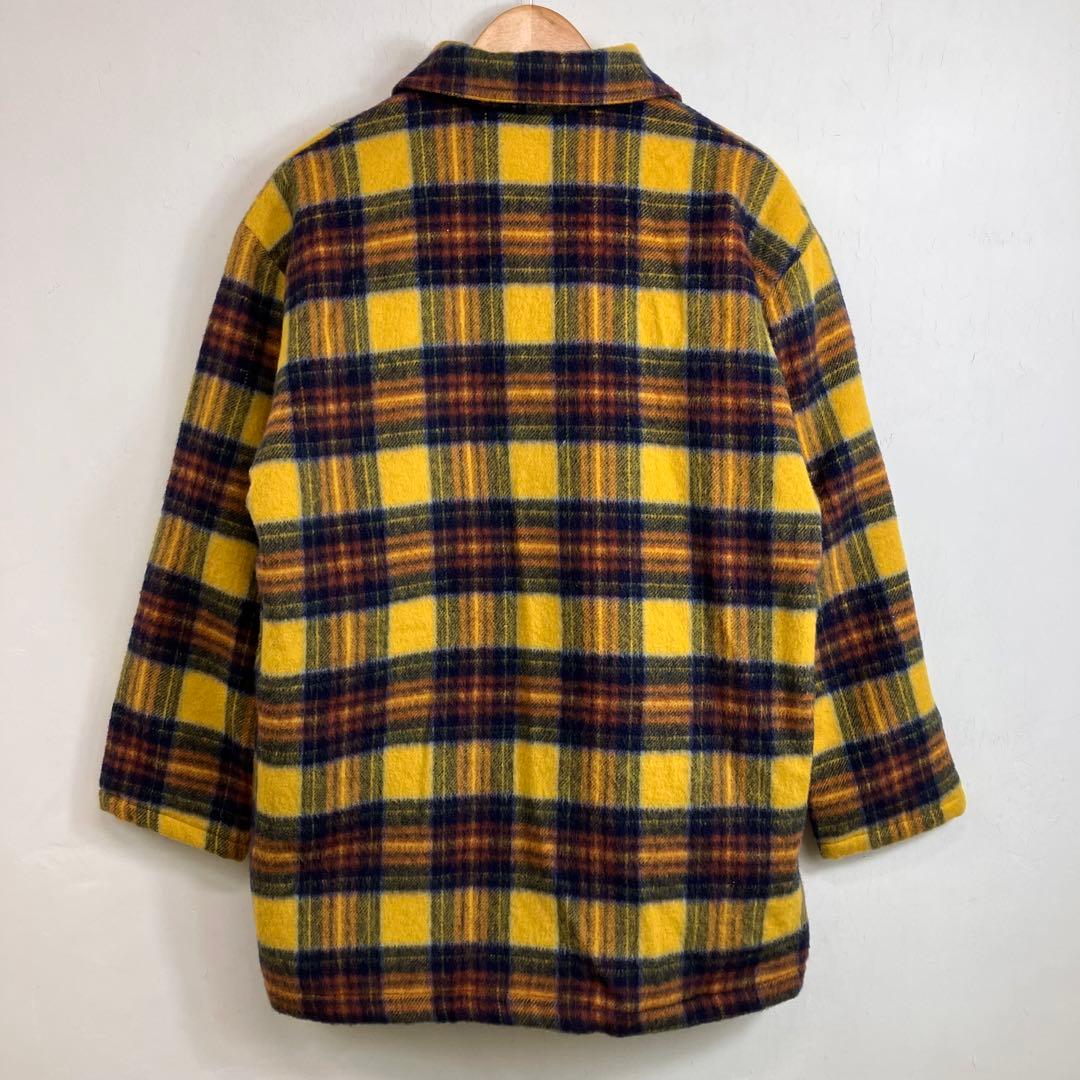 80s フランネルカバーオール ジャケット くるみボタン 日本製 VINTAGE