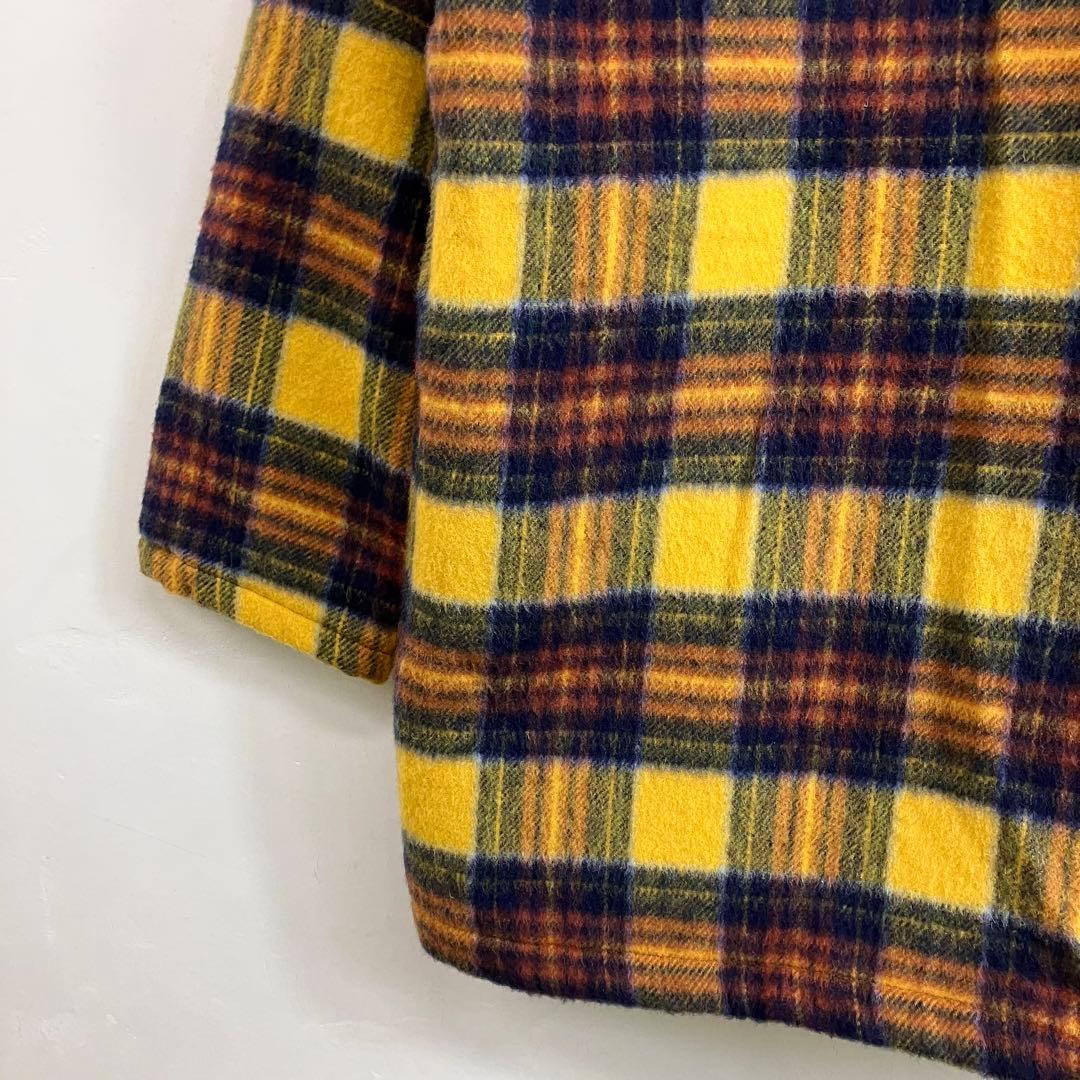 80s フランネルカバーオール ジャケット くるみボタン 日本製 VINTAGE