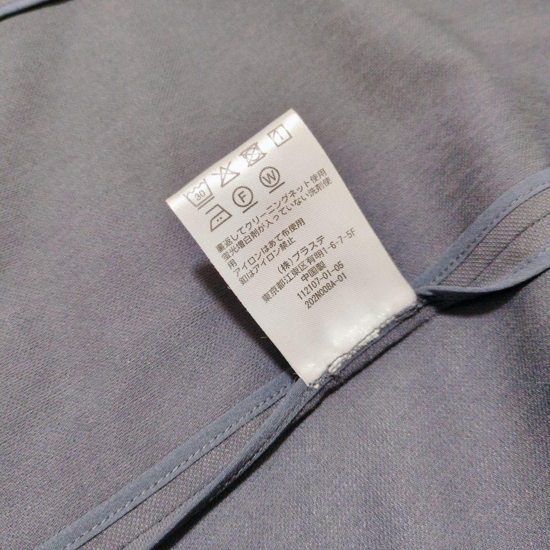 PLST プラステ ダブルブレスト ジャケット 紺ブレ 金ボタン