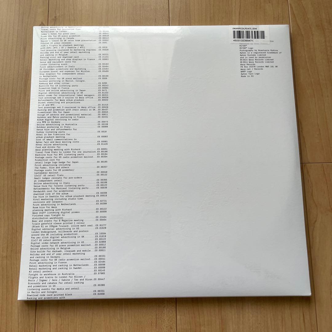 洋楽 SYRO/APHEX TWIN LP