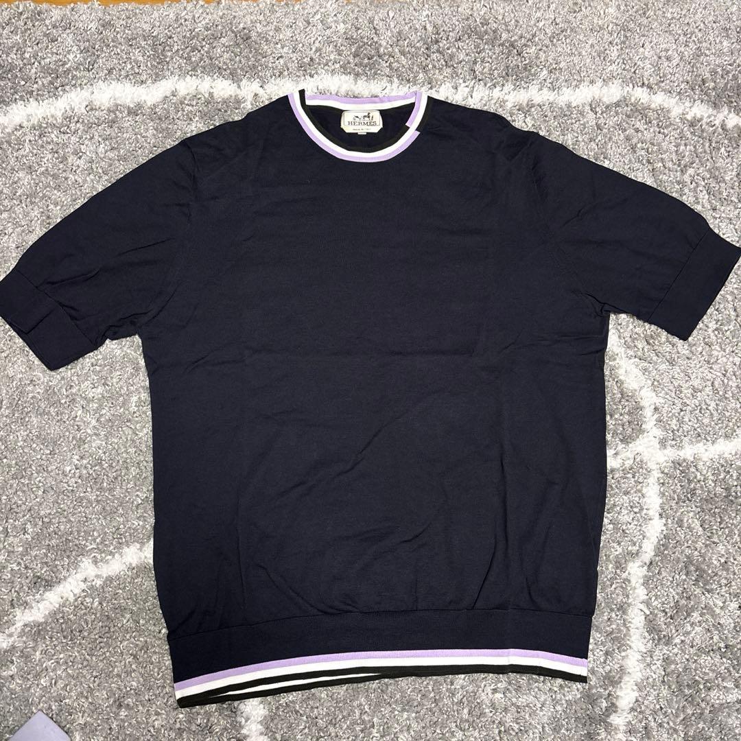 エルメス HERMES ブラック Tシャツ
