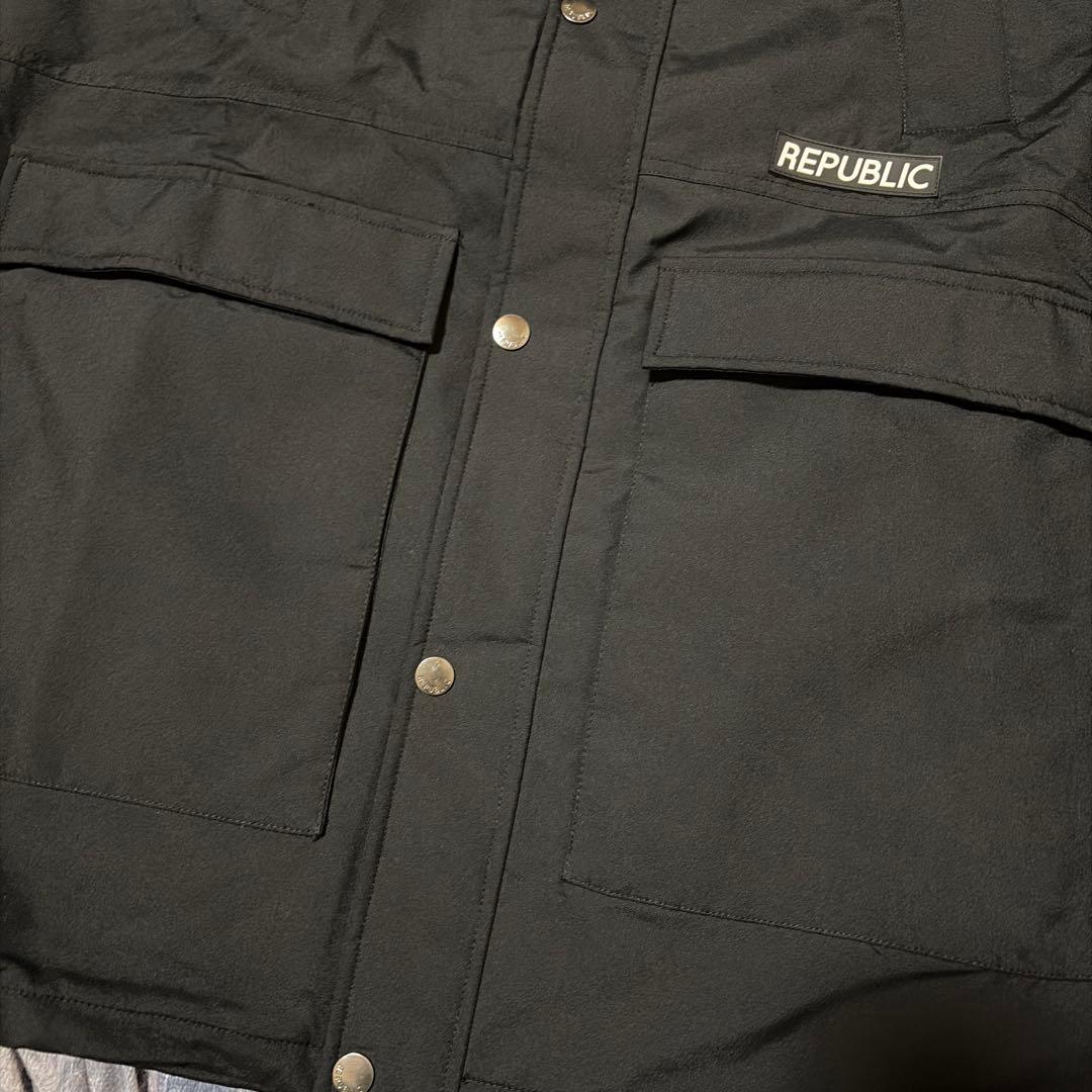 スノーボード REPUBLIC&CO NAUGHTY MOUNTAIN PARKA Black
