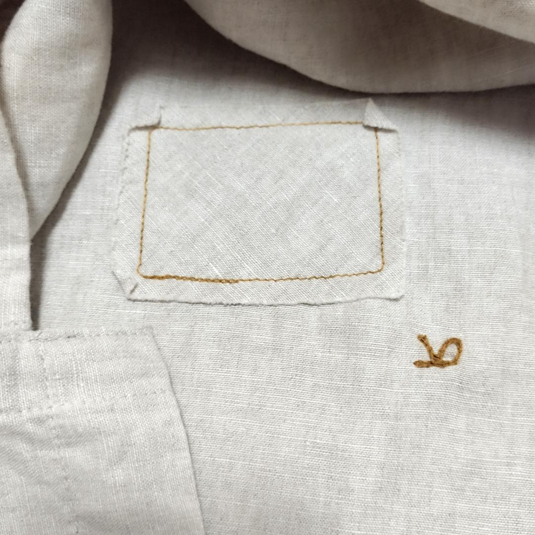 45R リネンの908Tシャツ 大きめ 麻100%