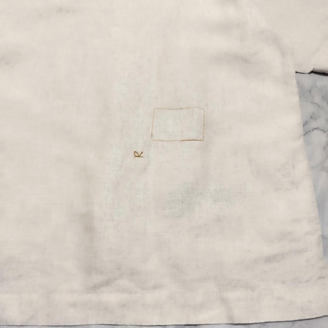 45R リネンの908Tシャツ 大きめ 麻100%
