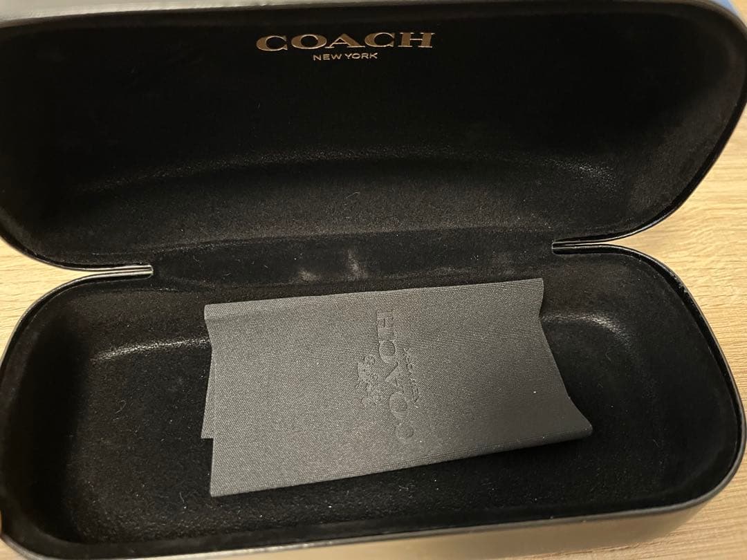 COACH サングラス 黒 スクエア CW425 未使用 正規品 ブラック