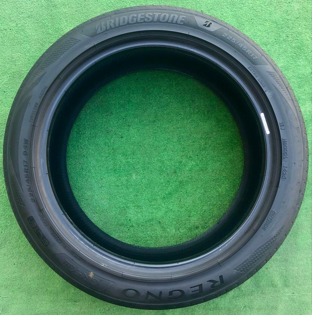 225/45 R17 BRIDGESTONE REGNO GR-XIII、25年