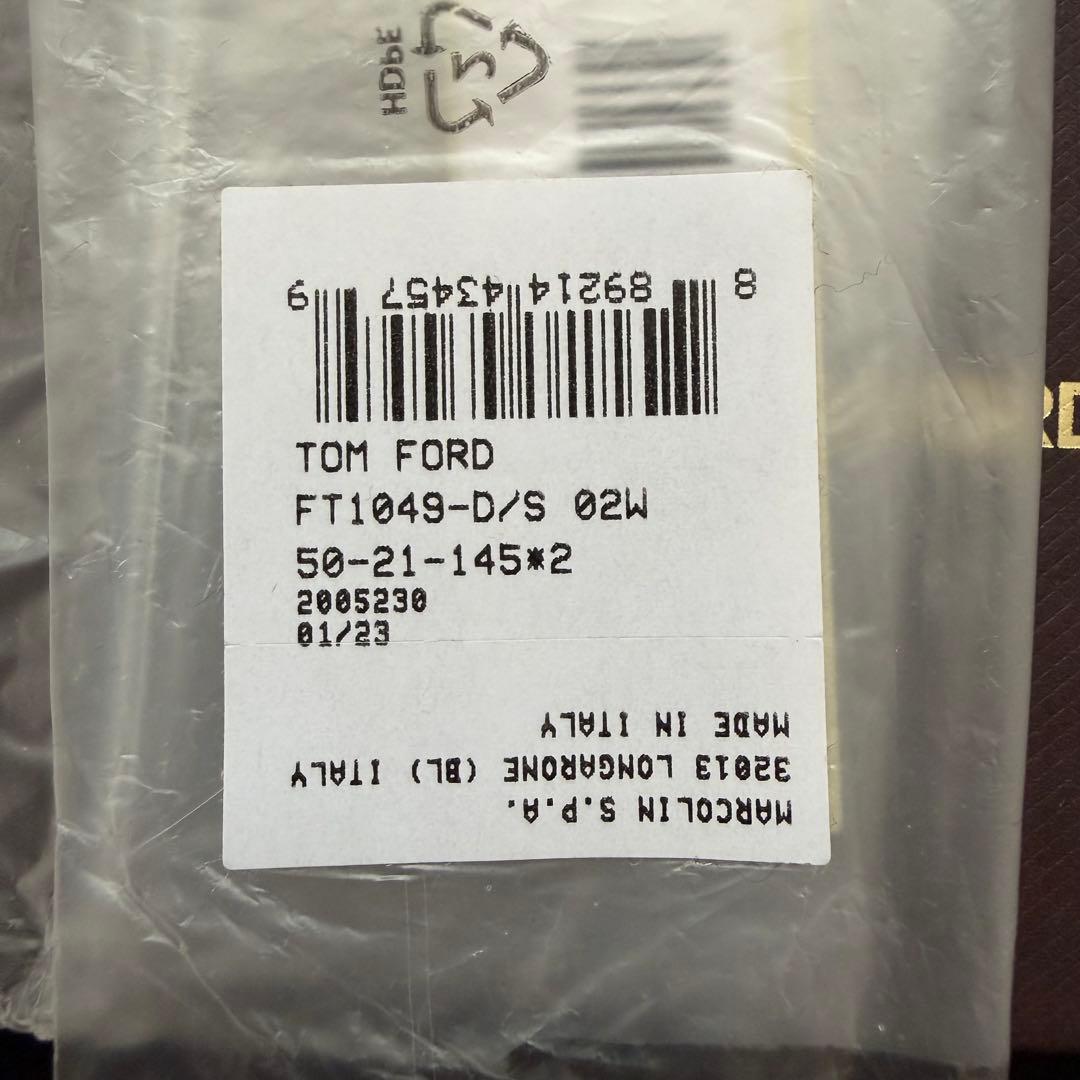TOM FORD トムフォード TF1049D マットブラック