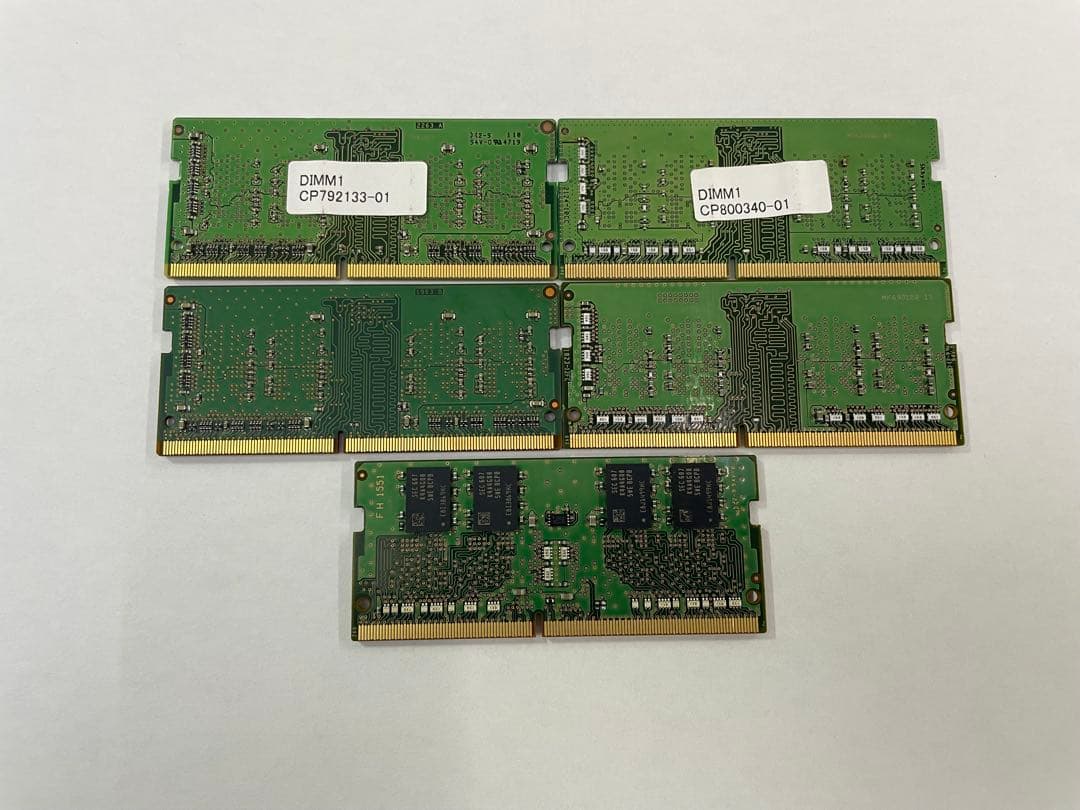 4GB PC4-3200AA/2133p/2400T 5枚セット