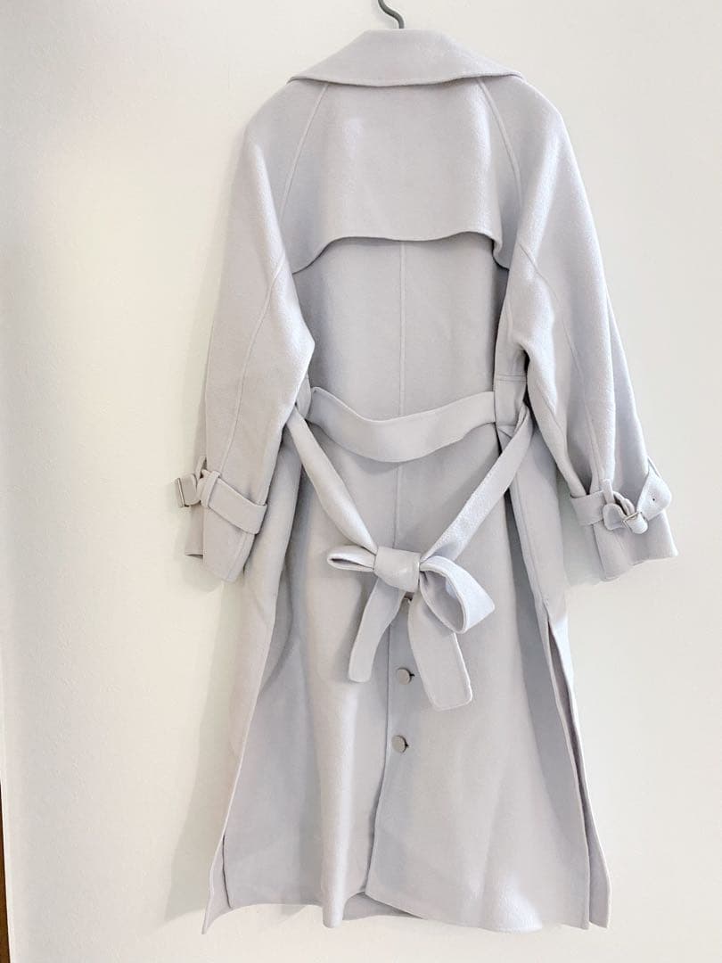 グレースコンチネンタル ロングコート リバーWOOLトレンチコート
