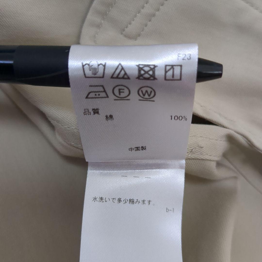 UNFILOアンフィーロ　【洗える】ショートトレンチコート　S