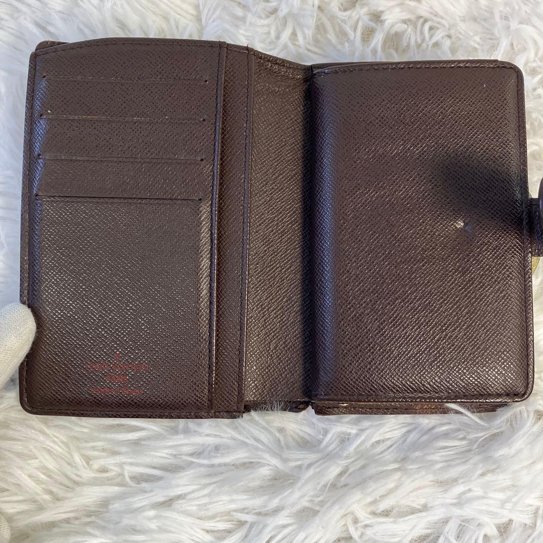 ルイヴィトン ダミエ ポルト フォイユ ヴィエノワ N61674 2つ折り財布