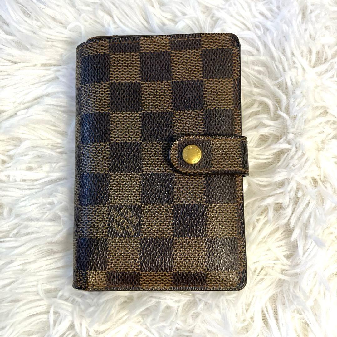 ルイヴィトン ダミエ ポルト フォイユ ヴィエノワ N61674 2つ折り財布