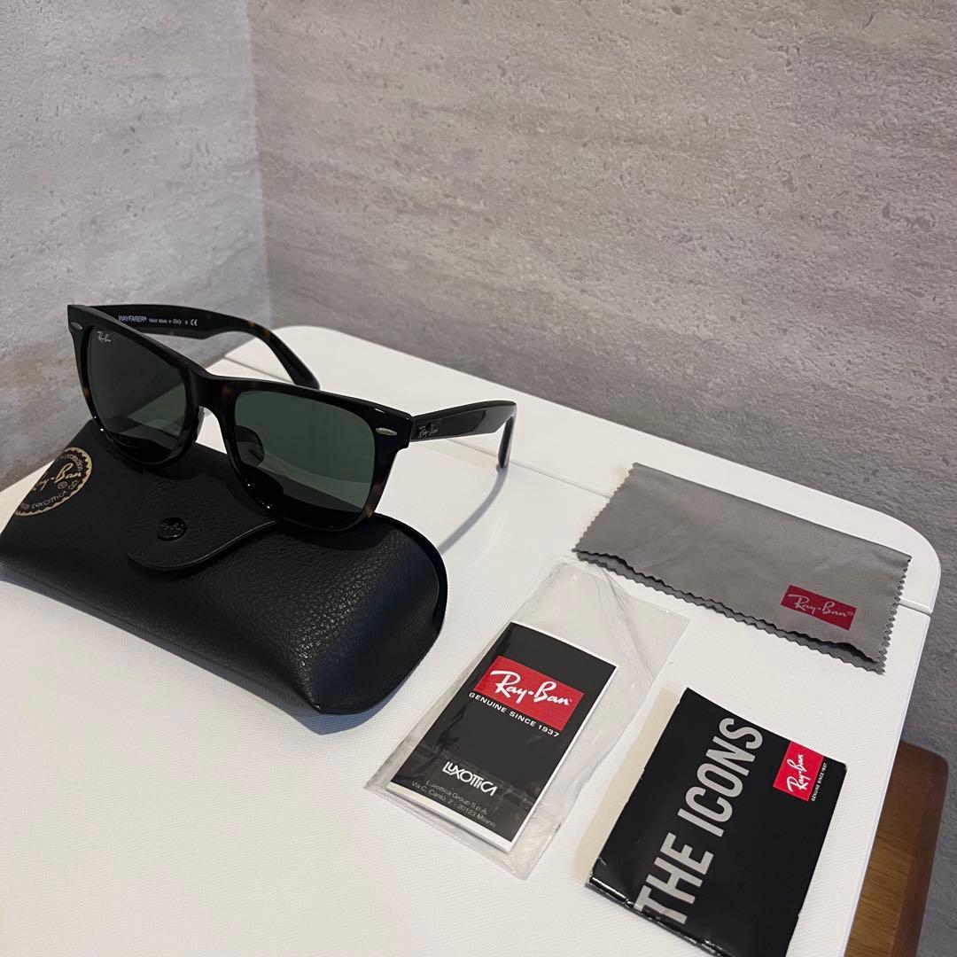 Ray-Ban サングラス Wayfarer RB 2140-F 902 54