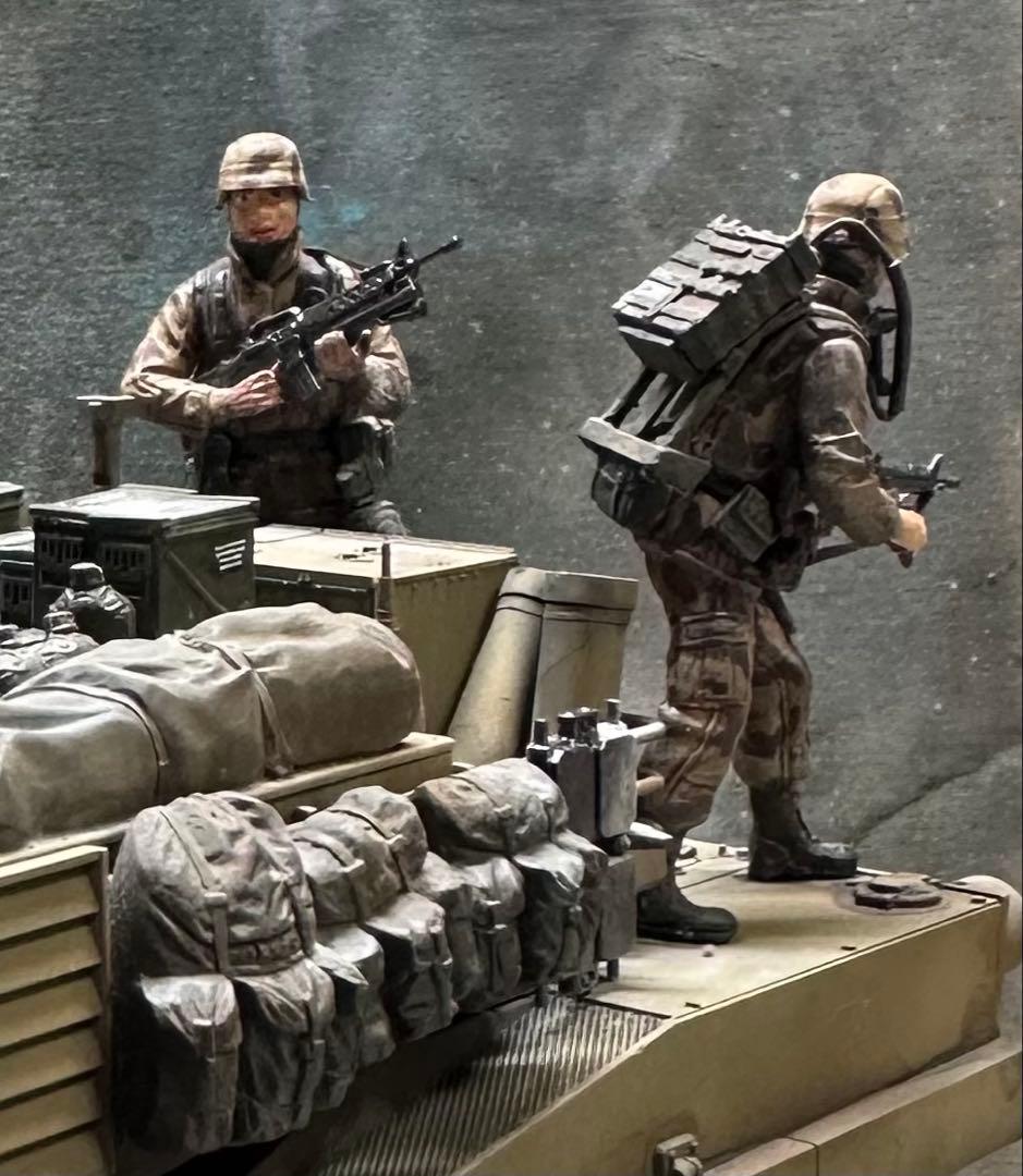 完成品プラモデルタミヤ他製1/35 スケールアメリカ陸軍戦車M1A2エイブラムス
