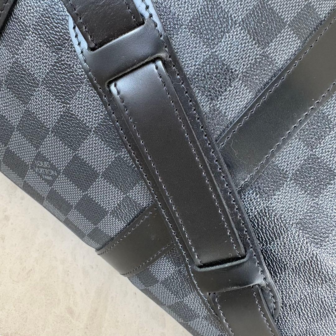 Louis Vuitton ダミエ・グラフィット ボストンバッグ　キーポル55