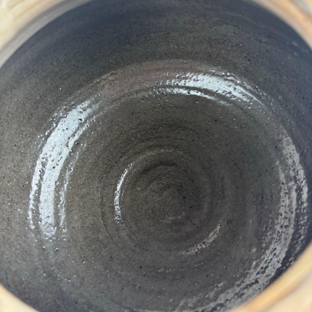 【美品】唐津 絵唐津 13代 中里太郎右衛門 壺 共箱付